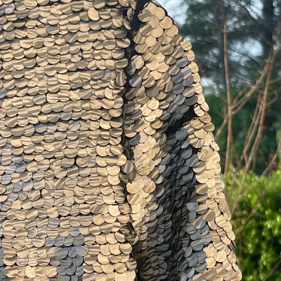 Monique Leshman Sequin Lolita BomberJacket & Skirt Two Piece Set Y2K Deadstock - Picture 12 of 15